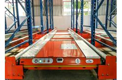 China Semi Automatic Rhuttle Storage Heavy Duty Pallet Racks System Customized Capacity supplier
