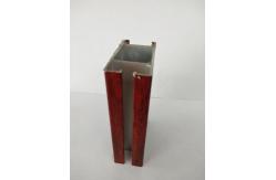 China Machined Wood Finish Aluminium Profiles High Coating Hardness And Strong Adhesion supplier