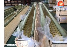 China ASTM B111 / ASME SB111 C44300 Copper Tube For Condenser Heat Exchanger Application supplier