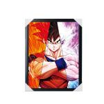 Hot Sale Anime Dragon Ball 3d Lenicular Sheet Holographic Lenticular Anime Poster 3d Picture For Wall for sale