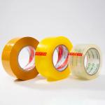 Customized Packaging Adhesive Shipping Tape Clear Yellow Plastic BOPP Packing Tape for sale