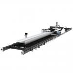Metal Cutting H Beam Laser Cutting Machine with Fiber Laser Method and Kebei Software for sale