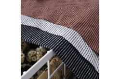 China Fashionable And Sweat-Absorbent Breathable Striped Material Fabric For T-Shirt supplier