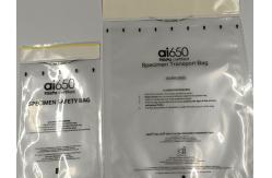 China Self Sealing 95kpa Biohazard Bag Customized 100% LDPE supplier