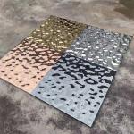 Clip In Water Ripple Stainless Steel Ceiling Panel 600x600mm for sale