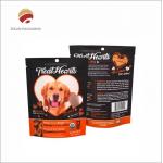 Personalized Design Pet Food Pouch With Zipper Top Vibrant Colors for sale