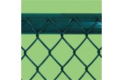 China Sustainable  Pvc Coated Chain Link Fence Easily Assembled supplier