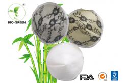 China Super Soft Bamboo Reusable Nursing Pads Laminated PUL / Absorb Microfiber Available supplier