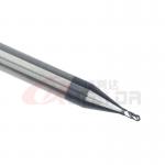 1mm 4 Flute Ball Nose End Mill Machining 1/8 Shank Tungsten Solid Carbide for sale