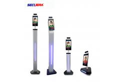 China Non Contact Face Recognition Wifi Thermal Camera Scanner Full View IPS LCD Screen supplier