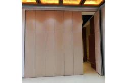 China Operable Mobile Hotel Banquet Hall Aluminum Panel Movable Doors Partition Wall supplier