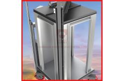 China Load 800kg Modern Commercial Elevator Electric Passenger Lift With 3 Sides supplier