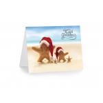 5 x 7 Inches 3d Lenticular Christmas Cards Custom Lenticular Printing For X-Mas Greeting for sale