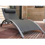 Comfortable Resin Textile Lounge Chair For Balcony Patio Garden