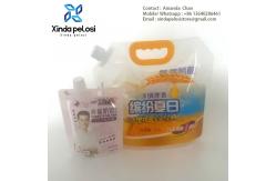 China Custom Design Reusable Stand Up Pouch Spout For Beer Packaging supplier