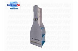 China Heavy Duty Store Permanent Wine POS Merchandising Shelf Sheet Metal Display Rack supplier