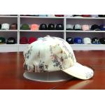 Custom Flower Metal Label Sports Dad Hats Breathable And Waterproof