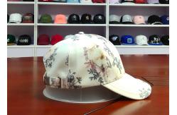 China Custom Flower Metal Label Sports Dad Hats Breathable And Waterproof supplier