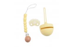 China OEM ODM Silicone Pacifier Clip Personalised Silicone Dummy Clip supplier