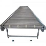 Chain Portable Mobile Stacker Conveyor Crawler Type Used In Beverage Bottle for sale