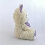 Skin-Friendly Lovely Stuffed Alpaca Toy Holding Heart Custom  Plush Sheep Animal Toy