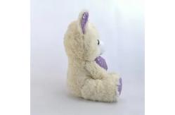 China Skin-Friendly Lovely Stuffed Alpaca Toy Holding Heart Custom  Plush Sheep Animal Toy supplier