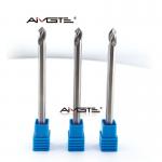 6mm 2 Flute Extra Long Carbide Chamfer Cutter Extended Reach Deburring Tool For Aluminum High-Speed CNC Machining 45° 60° 90° Angle Options for sale