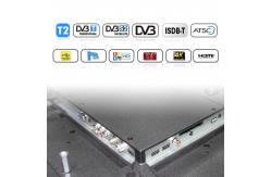 China Customized 43 Inch Google TV 4K LED Screen Stable With Plastic Housing supplier
