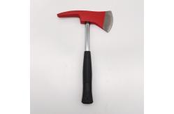 China Steel Short 32cm Fireman Fire Rescue Axe With Plastic Handle supplier