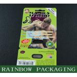Black Mamba Sex Pills Packaging Blister Card Packaging for Men's Enhancement for sale