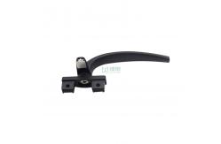 China Casement Seven Shape Lockable Window Door Handle Zinc Alloy Construction supplier