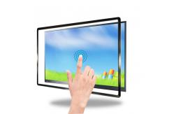 China IR Touch Frame 32 Inch Touch Screen Glass Overlay 7ms 4 Point Calibration supplier