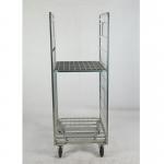 Light Duty 52KG 4 Sided Nesting Folding Roll Cage Containers for sale