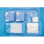 Angiography Procedure Pack Disposable EO Sterile Surgery Pack SMS Blue surgical instrument for sale
