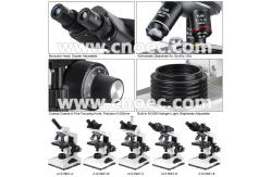 China Laboratory 40X - 1600X Binocular Microscope With CE A12.0901 supplier