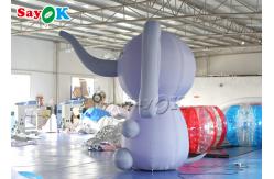 China Parade Event Inflatable Cartoon Characters Elephant With Blower supplier