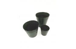 China Wholesale plastic soft pot cheap plant pot mini plant pot supplier