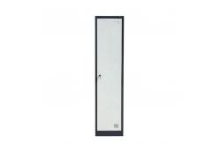 China One Line Metal Clothes Locker One Door Metal Storage Locker supplier