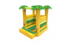China Children Inflatable Bouncy Castle With Monkey Patterns supplier