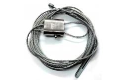 China Lighting Brass Adjustable Wire Rope Grip Lock For Cable With Loops supplier