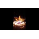 Spinning Lotus Flower Fountains Fireworks Outdoor Sparkling For Festivals for sale
