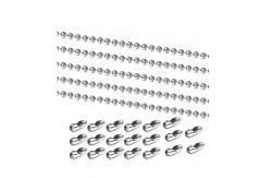 China French Window Roller Blinds Components Roller Blind Chain 1mm 1.2mm 1.5mm supplier