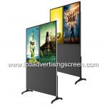 49 Dual Screen AIO Floor Standing Touch Screen Kiosk for sale