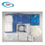 Medical Drapes Hospital Nonwoven Blue Cesarean Surgery Pack for Cesarean Section for sale