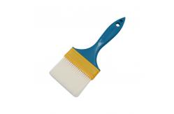 China Plastic Handle Synthetic Paint Brush Flat Brush 45-47mm Length Out supplier