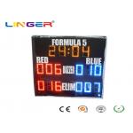 Yellow Red Blue Colors Led Electronic Scoreboard Outdoor For Paintball Sports for sale
