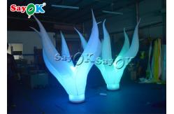 China Customized Nylon 3m Inflatable LED Seaweed For Festival supplier
