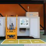 Organic 24h Kitchen Waste Composting Machine 300kg Food Waste To Fertilizer Machine for sale