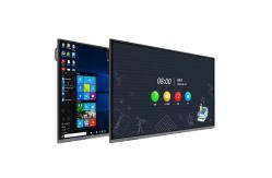 China 8ms 4GB Interactive Whiteboard 98inches Smart Board Touch Screen Stand For Classroom supplier