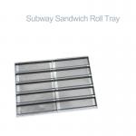 Rk Bakeware China-Aluminum Nonstick Subway Sandwich Roll Baking Tray for sale